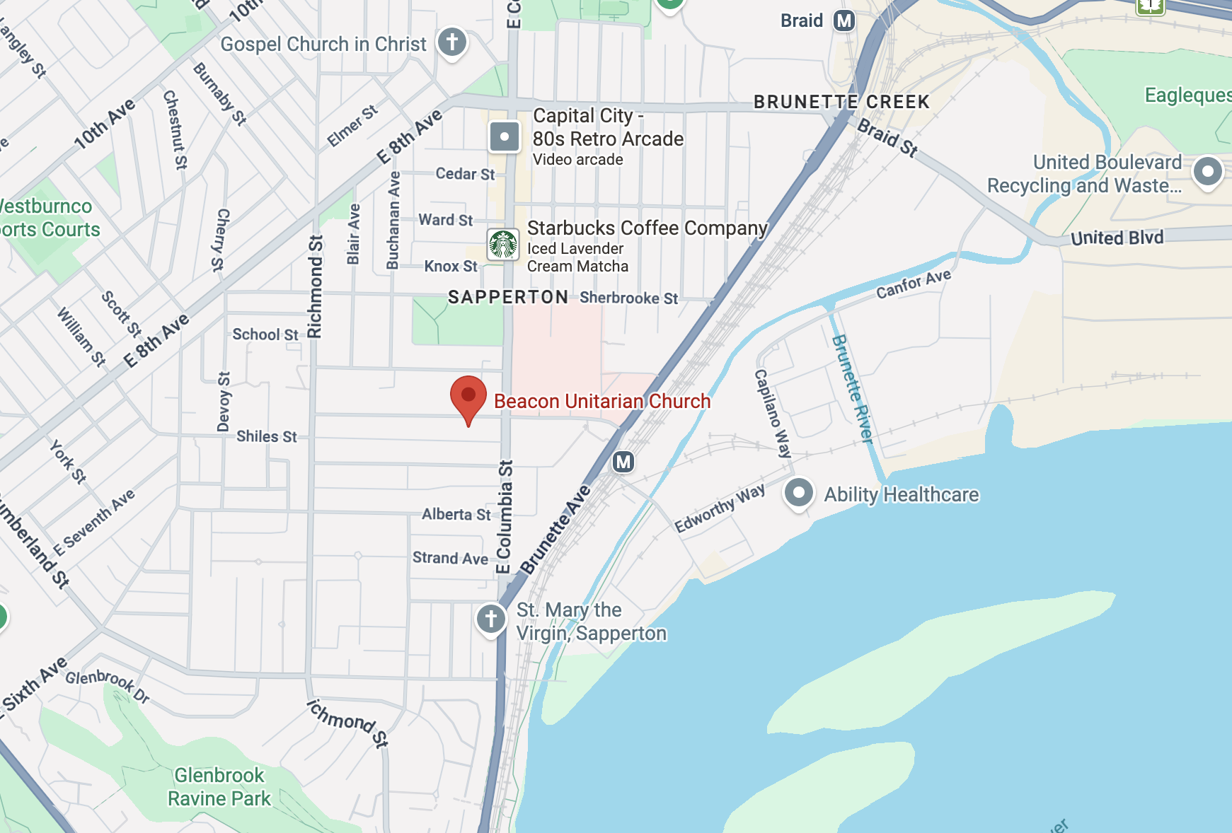 Google map image